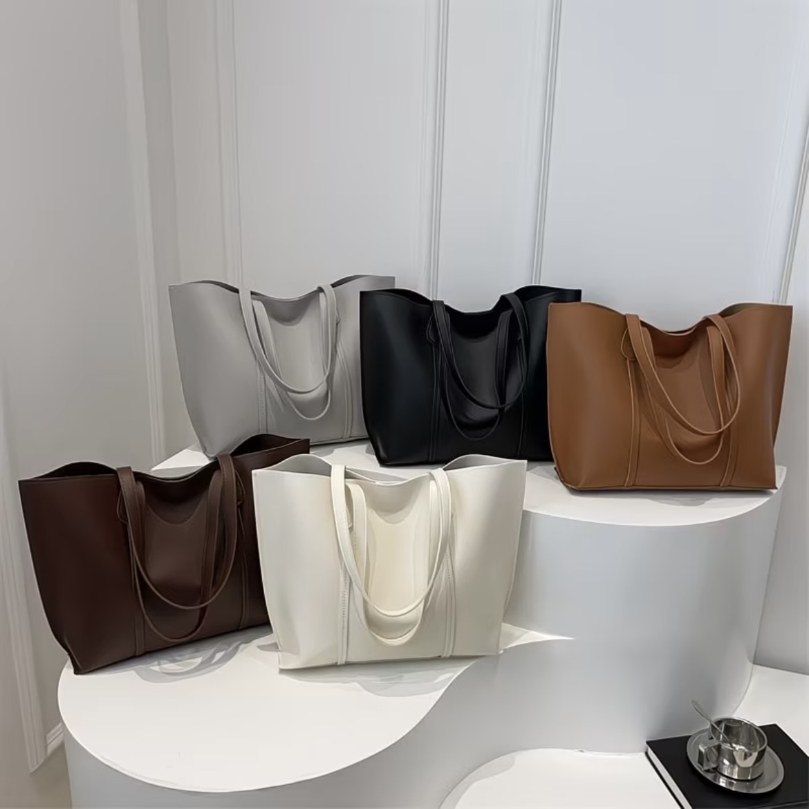 Sac Cabas Minimaliste Grand Format – Chic & Grande Capacité