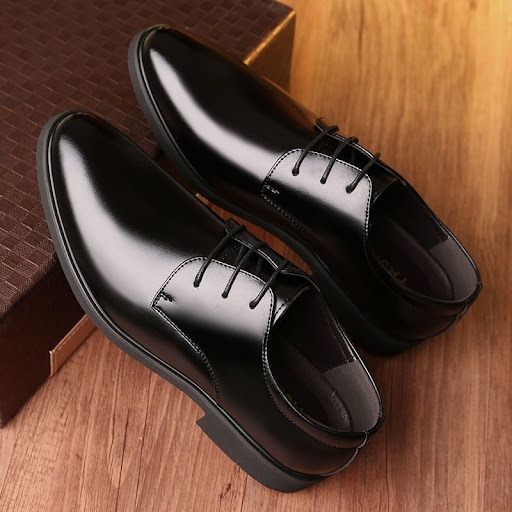 Chaussures de Ville Homme Élégantes en Cuir Synthétique - Style Derbies Formel & Professionnel