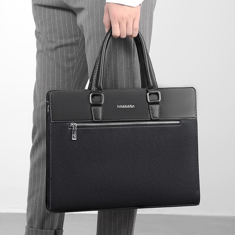 Sac Porte-Documents Business Homme — Serviette PC Portable & Bandoulière Imperméable (BEIDIKA)