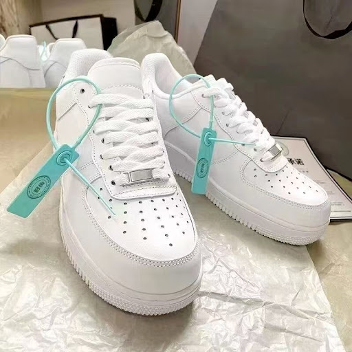 Baskets Basses Homme & Femme Blanc Pur — Style AF1 Classic Trendy