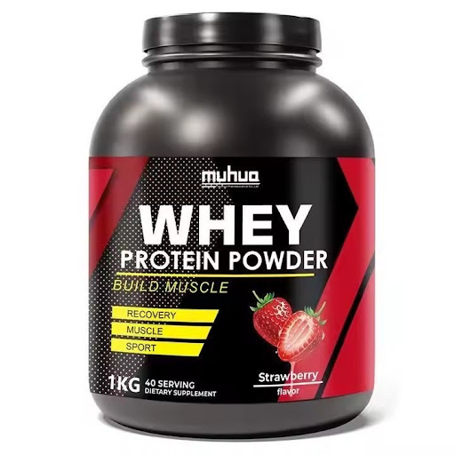 Protéine Whey Isolate Muhua 1 KG (40 Portions) — Prise de Masse & Récupération Musculaire