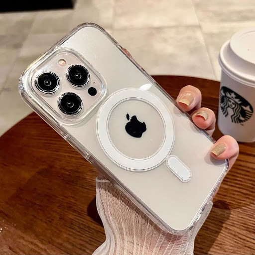 Coque de Protection Transparente MagSafe en Acrylique Haute Clarté pour iPhone (Modèles iPhone 11 à 17)
