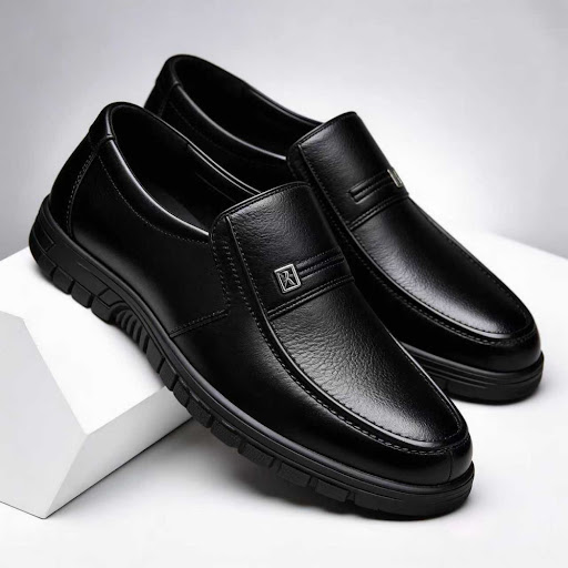 Mocassins Homme en Cuir Souple – Chaussures de Ville Business Confortables & Antidérapantes