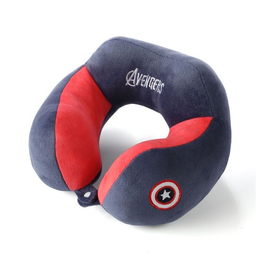 Coussin de Voyage U-Shape Ergonomique Super-Héros - Oreiller de Cou Repos & Voyage