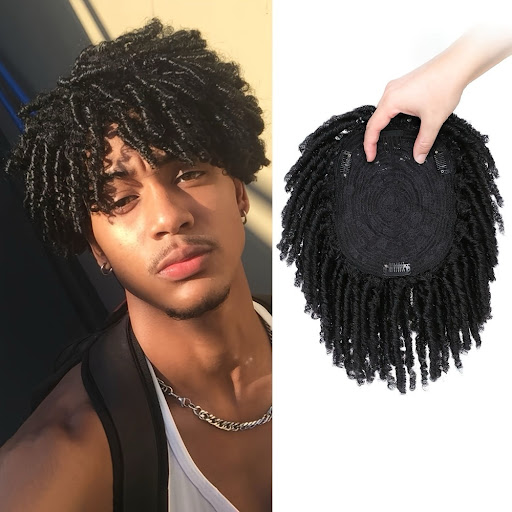 Perruque Topser Cheveux Dreads Homme (Dreadlock Hair Topper)