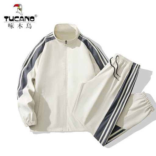 Ensemble de Survêtement Homme Tucano® – Veste Zippée & Pantalon Bicolore