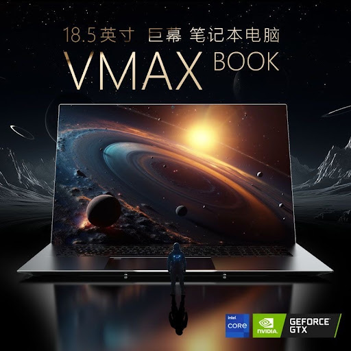 PC Portable Géant VMAX S BOOK 18.5" Écran Immensité 4K Intel Core i7 32 Go RAM / 1 To SSD (Neuf)