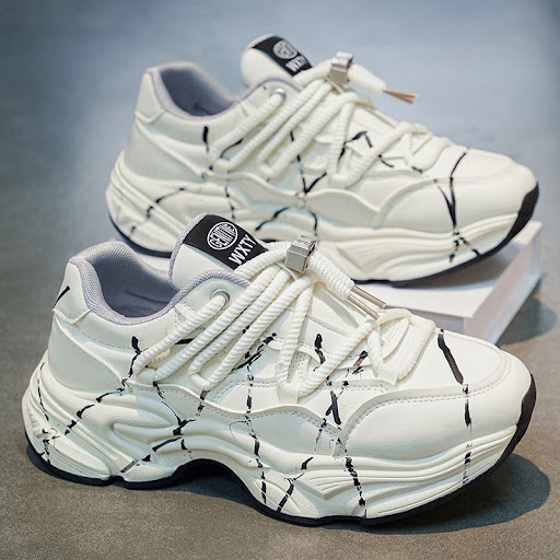 Baskets Chunky / Sneakers "Dad Shoes" Homme Style Rétro Sportwear à Semelle Épaisse et Lacets Épais (Intersaison 2026)